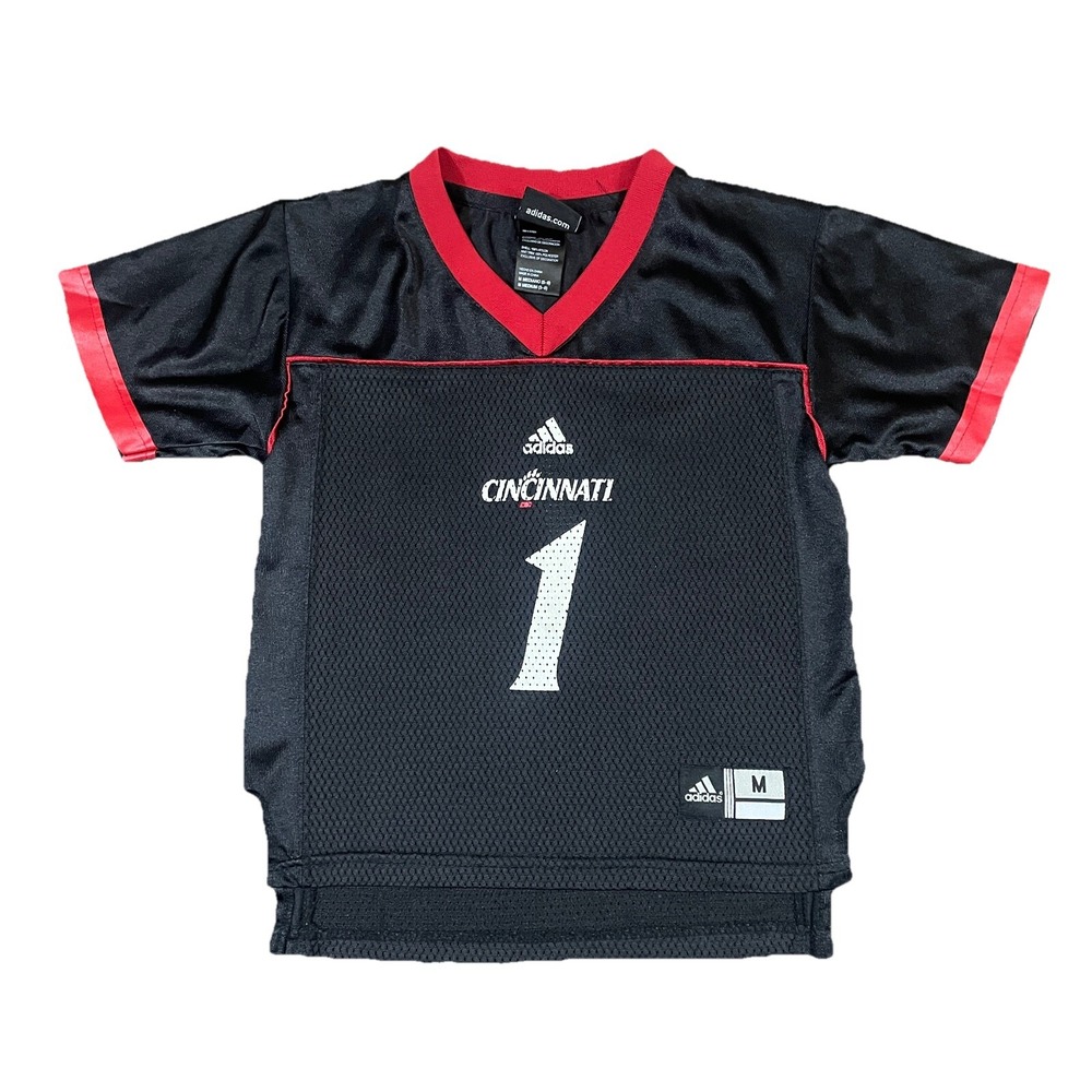 Adidas Cincinnati Bearcats Football Jersey #1 Gilyard Sauce Gardner Youth 5-6